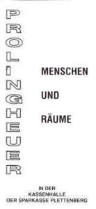 Ausstellung Sparkasse Plettenberg