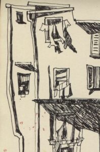 Italienisches Skizzenbuch: Porto Venere (Detail)