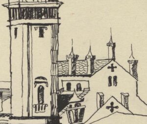 Italienisches Skizzenbuch Sanpietro (Detail)